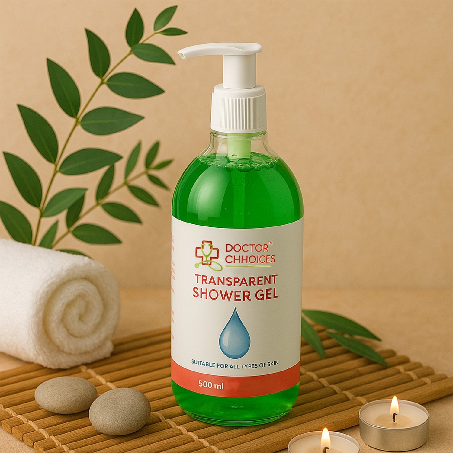Transparent Shower Gel 500ml Transparent Shower Gel 500ml